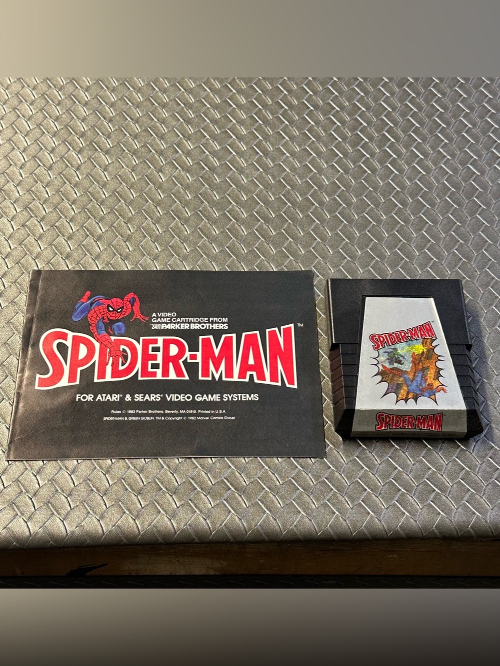 Spider-Man Atari Video Game Cartridge – atari 2600